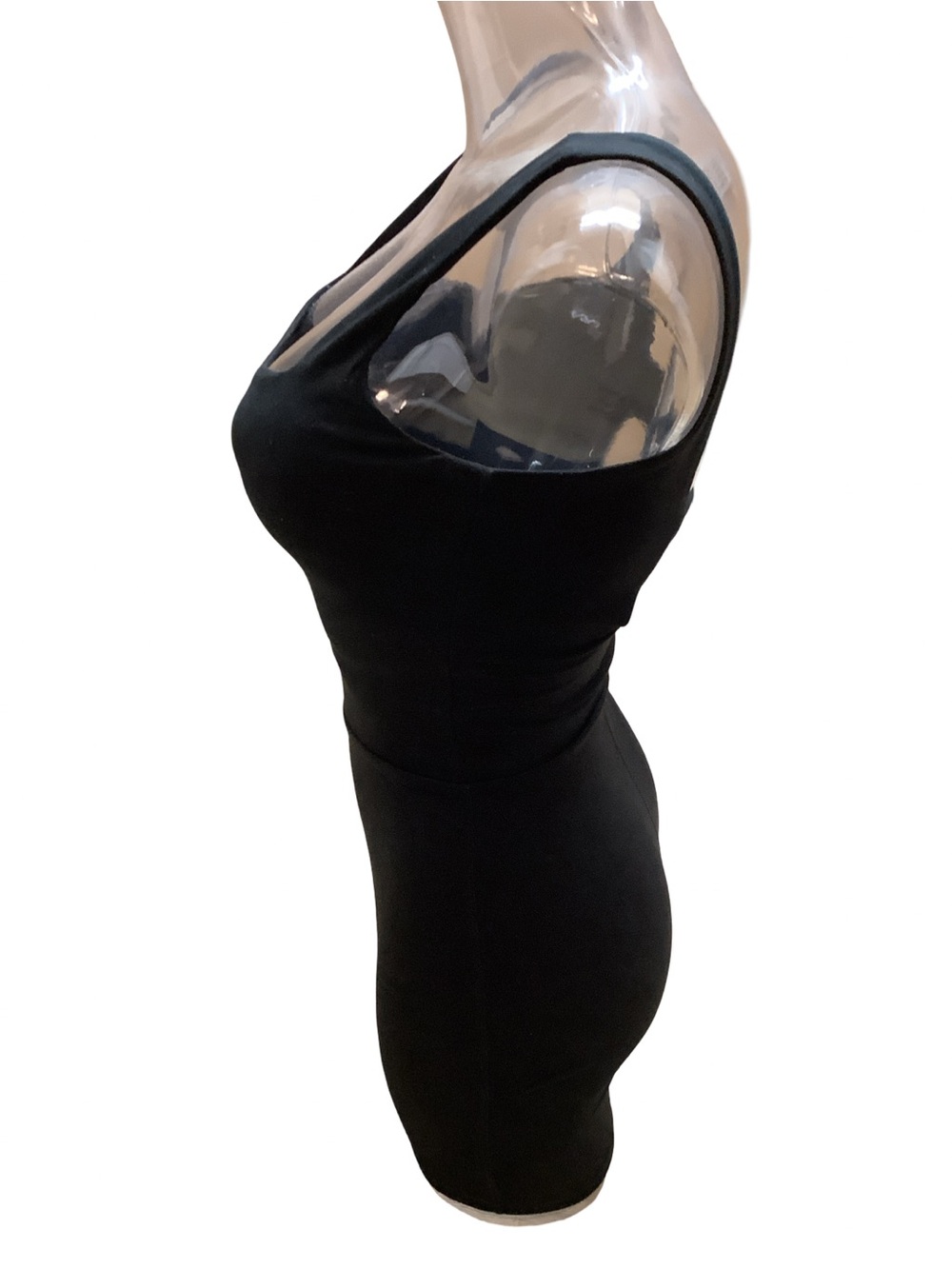 Sincerly Jules Size Small Black Seamless Shapewear Bodysuit Short. Preloved - Picture 4 of 6